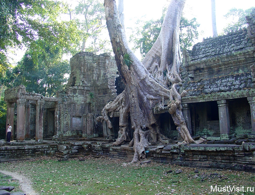 Храм Бантaй (Бантей) Кдей в Ангкоре