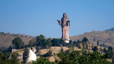 Статуя Иисуса Христа в Тлальнепантле-де-Бас