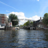 Город Амстердам, один из разводных мостов