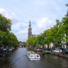 Город Амстердам. Городской пейзаж.