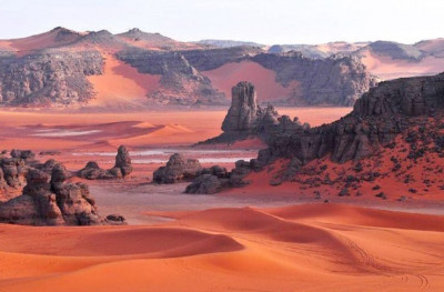 Sand dunes of Ouan Zaouatan