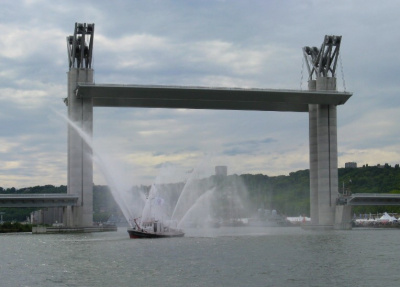 Мост Гюстава Флобера в Руане