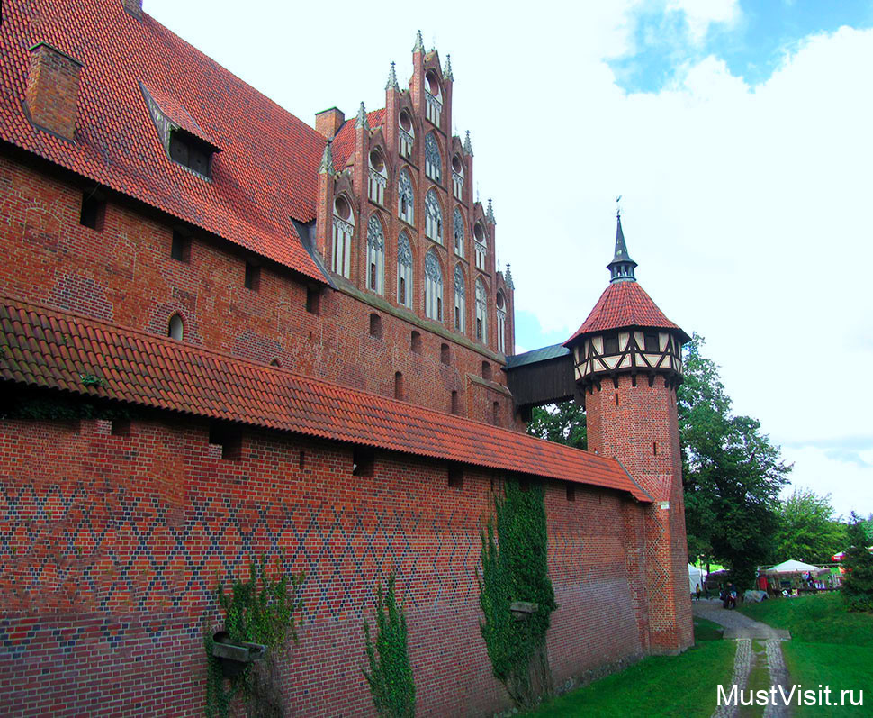 Замок Тевтонского ордена в городе Мальборк