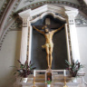 Церковь Санта Анастасия в Вероне, деревянное распятие XV века в часовне Распятия.