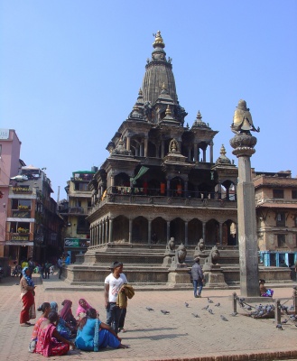 Krisnhna Mandir Temple в Лалитпуре