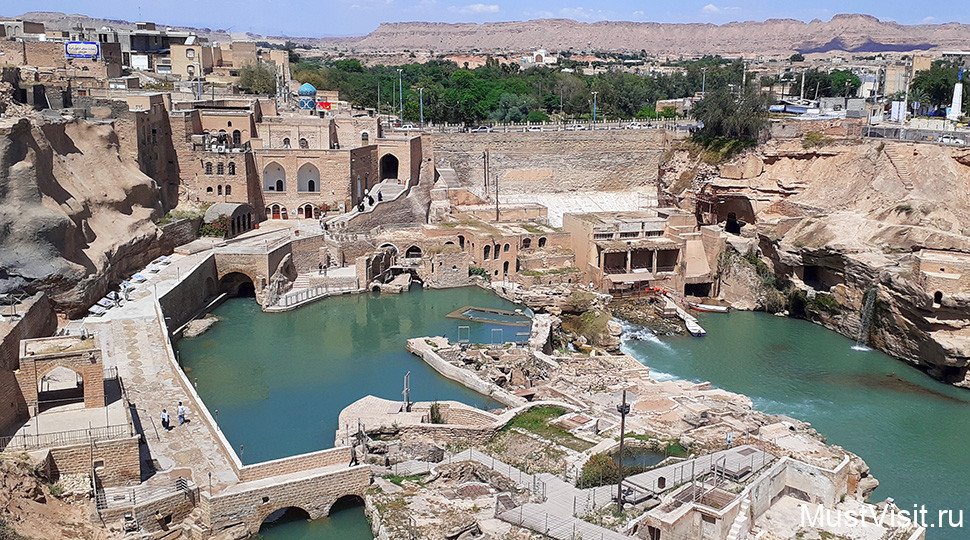 Древние водяные мельницы Шуштар
