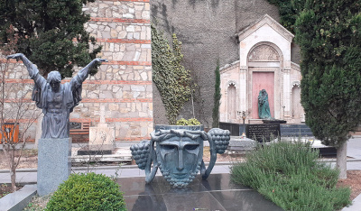 Мтацминда - пантеон (некрополь) в Тбилиси