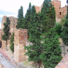 Крепость Алькасаба в Малаге
