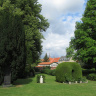 Город Роскилле,старинное кладбище Грейфрайарз. 