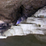 Пещера Каклик с травертинами внутри