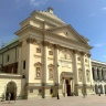 Главный фасад Костела Святой Анны в Варшаве
