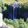 Pinnacle rock waterfall
