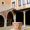 Дворец Ка-д' Оро в Венеции, внутренний дворик.