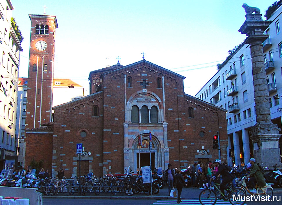 Церковь Сан-Бабила (Святого Вавилы) в Милане