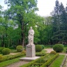 Парк Кисловодска, памятник А.С. Пушкину.