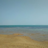 Пляж в Эйн-Бокек на Мертвом море в Израиле