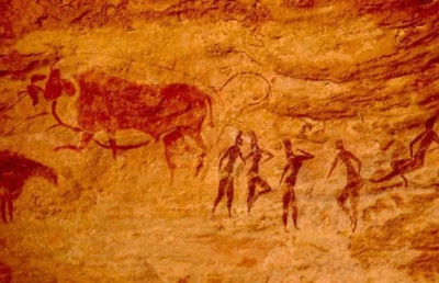 Наскальные рисунки плато Тассилин-Аджер