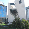 Городская скульптура. Памятник Берсальерам