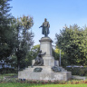 Памятник Кавуру в Милане, первому премьер-министру объединеной Италии.