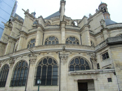 Церковь Сент-Эсташ в Париже