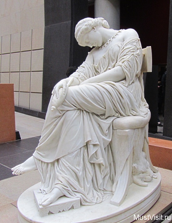 Жюль Кавелье, скульптура "Спящая Пенелопа"