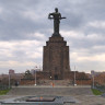 Монумент Мать Армения, вечный огонь.