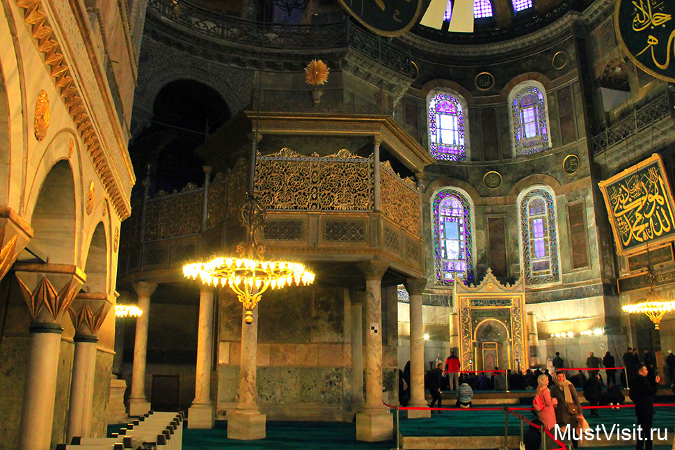 Собор (мечеть) Айя-София в Стамбуле