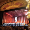 Сцена Большого театра с оркестром