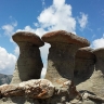Каменные грибы Бучеджи