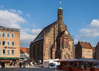 Церковь Девы Марии (Фрауэнкирхе) в Нюрнберге