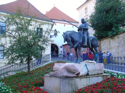 Скульптура Святой Георгий 2  в Загребе