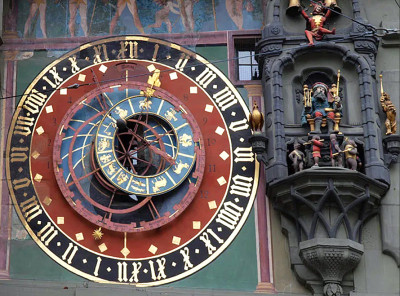 Часы Колокольни Цитглоггетурм в Берне