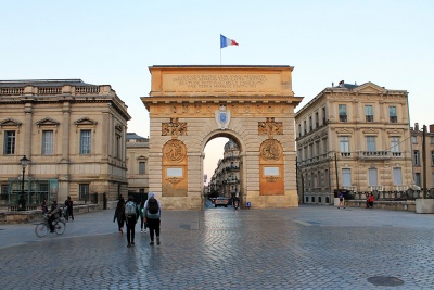 Триумфальная арка в Монпелье