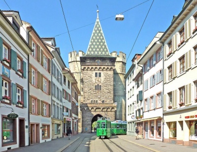 Ворота Шпалентор в Базеле