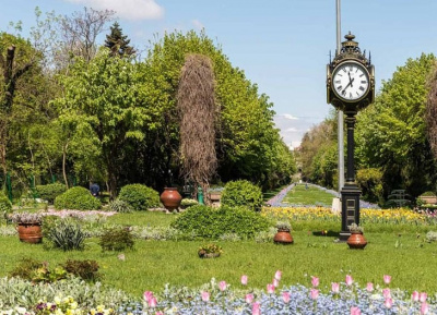 Сад Чишмиджиу в Бухаресте
