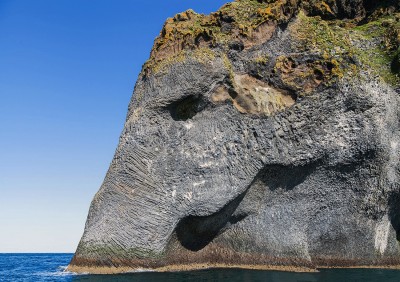 Скала- Слон в Исландии