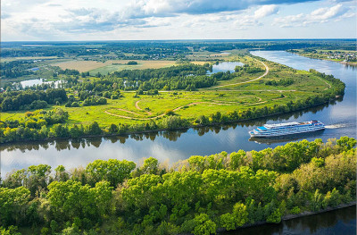 Река Волга — самая большая река в Европе