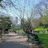 Люксембургский сад в Париже.