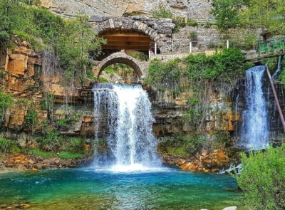 Водопад реки Адонис - Afqa waterfall