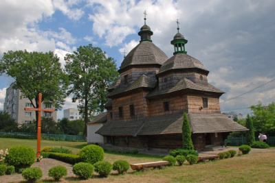 Церковь Святой Троицы в городе Жолква