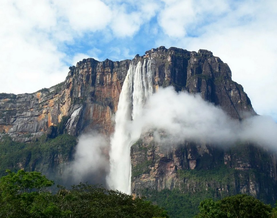 Анхель -самый высокий водопад в мире!