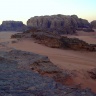 Скальные формации пустыни Вади Рам