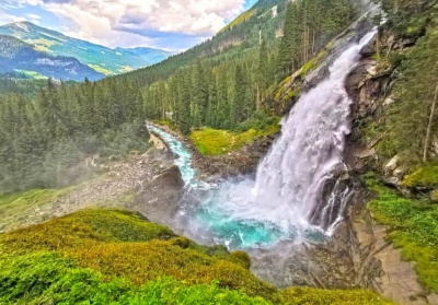 Водопад Грава Австрия