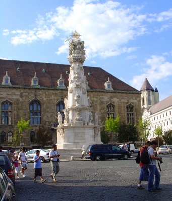 Чумной столб в Будапеште