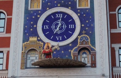 Часы с ослом в Йошкар-Оле
