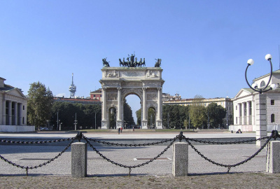 Триумфальная арка Мира в Милане