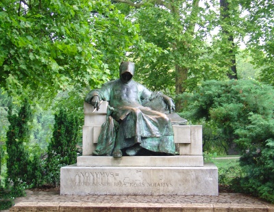 Памятник Анониму в парке Варошлигет