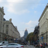 Город Брюссель. Улица ​Rue Royale заканчивается Дворцом Правосудия.