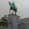 Город Брюссель, памятник королю Альберту I
