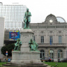 Европейский квартал, площадь Люксембурга, памятник Джону Кокериллу, британско-бельгийскому промышленнику 19-го века